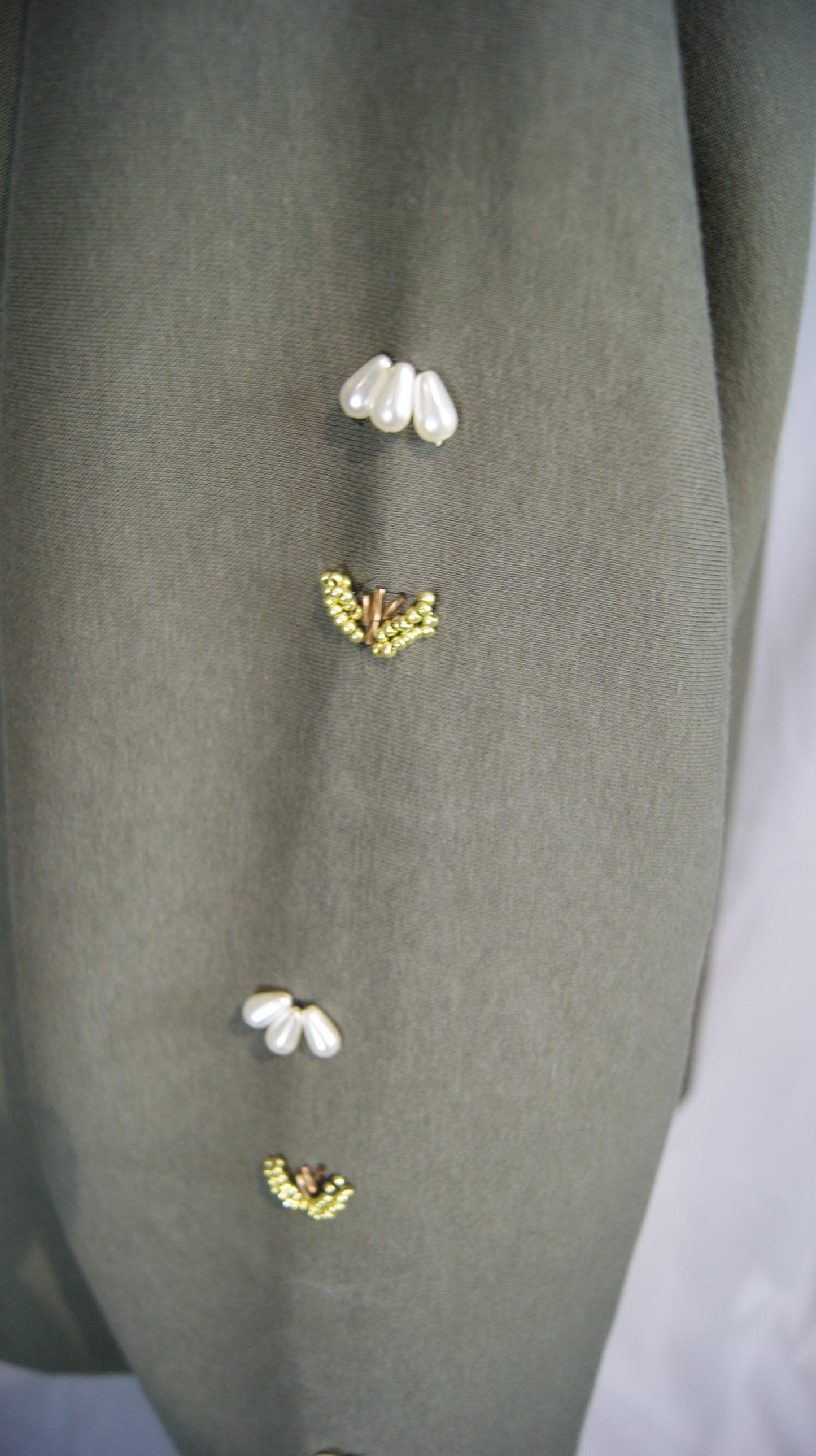 Robe Pull Ania fait main en France. Pièce unique