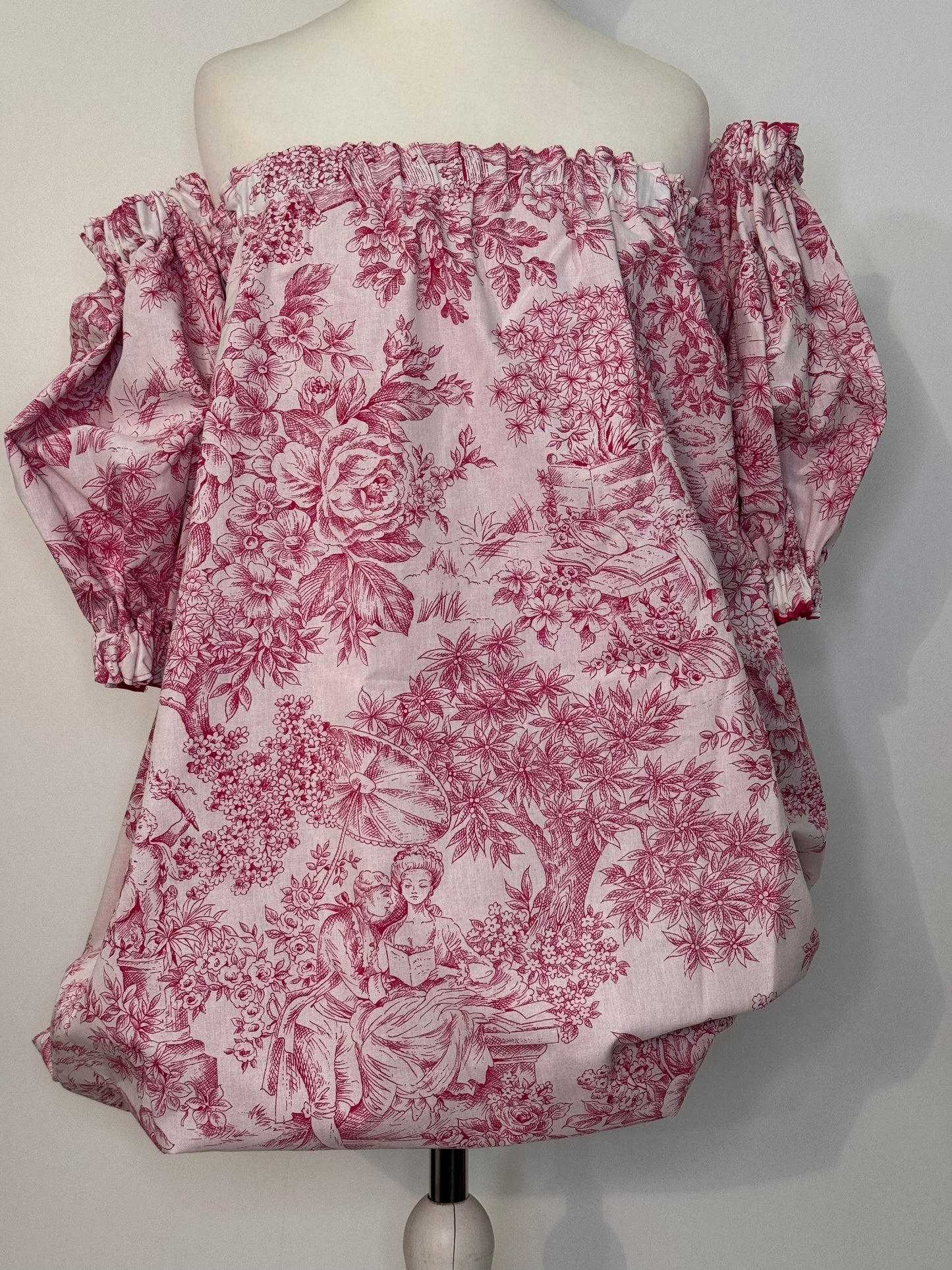 AUDACE - Robe bustier fuchsia "Gloria"