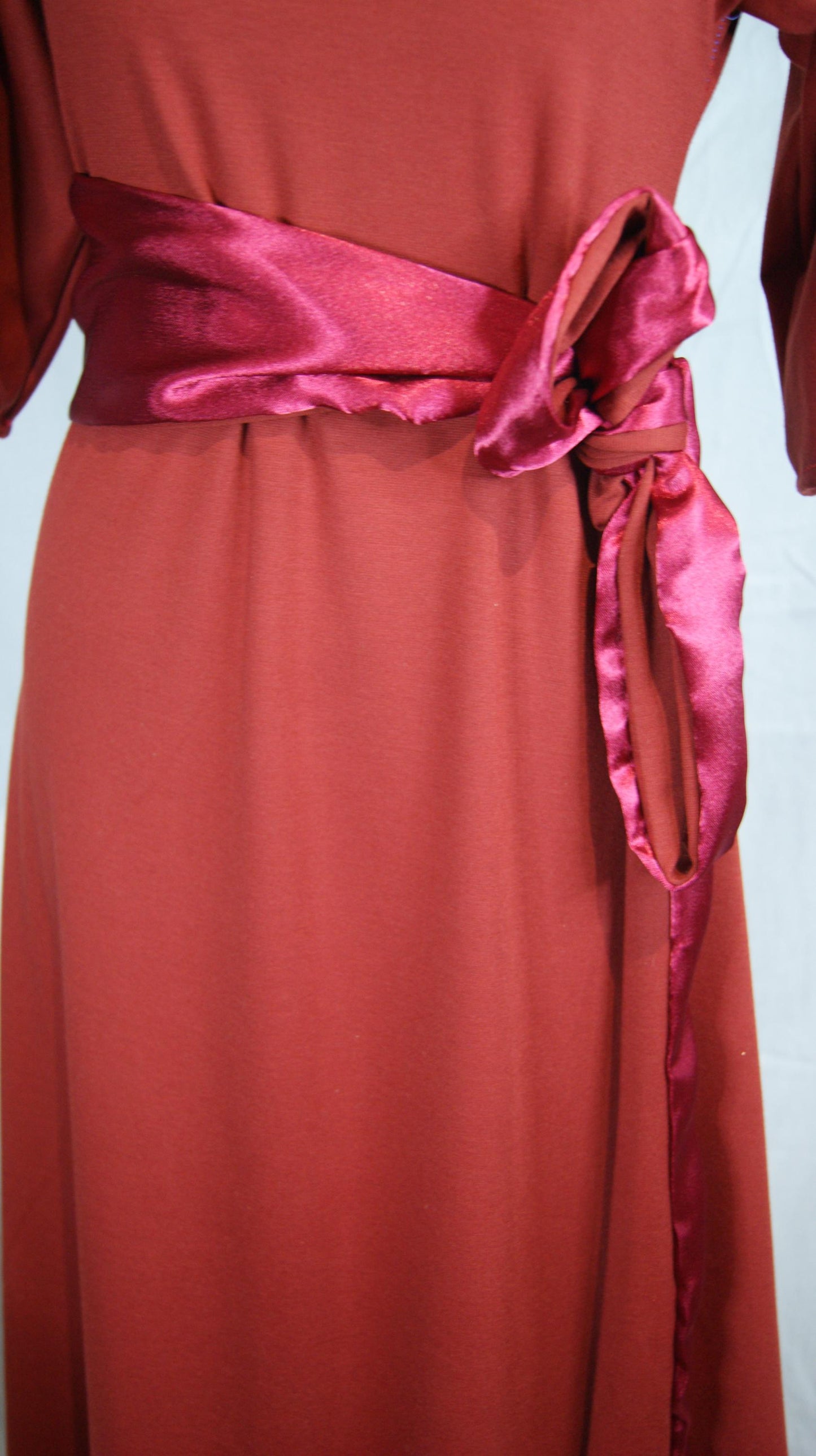 Robe Tsingy rouge, faite main en France