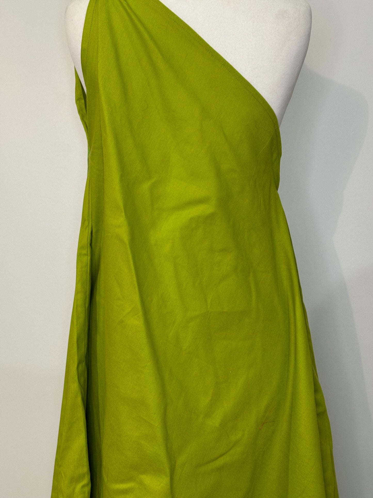 AUDACE - Athena Robe en coton bio vert anis