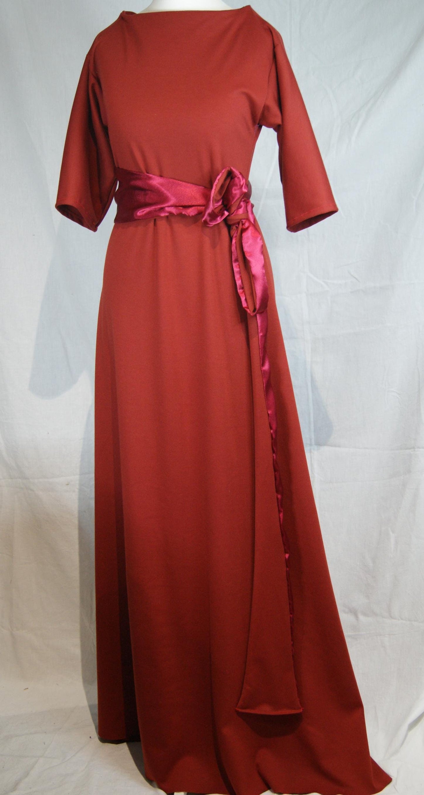 Robe Tsingy rouge, faite main en France