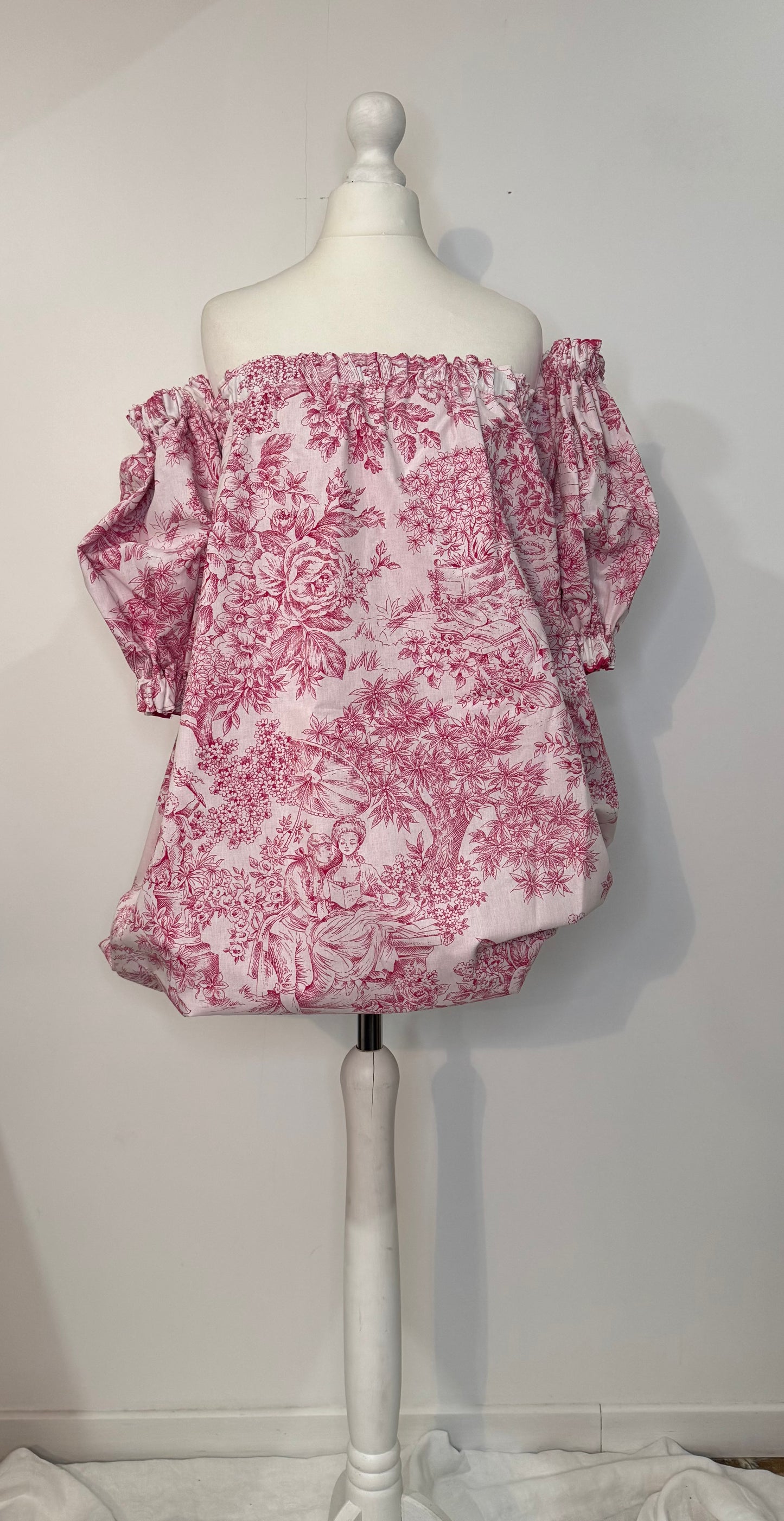 AUDACE - Robe bustier fuchsia "Gloria"